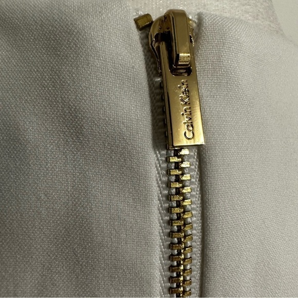 NWOT Calvin Klein Colorblock Midi Dress stripes size 2 - Picture 7 of 13